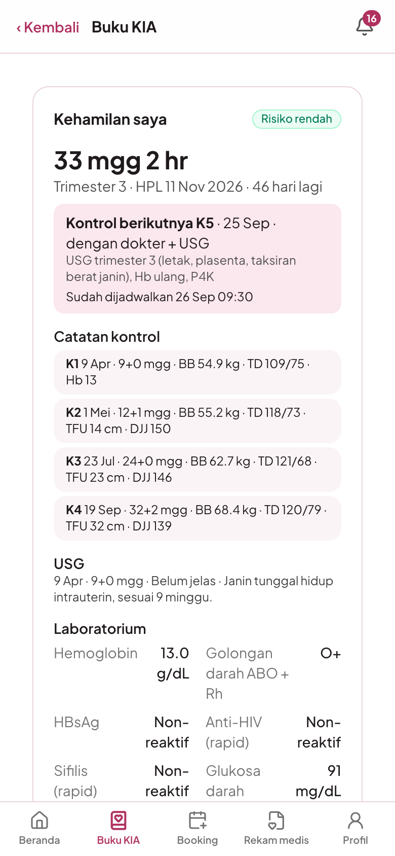 Buku KIA digital